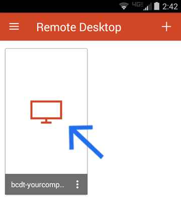 Remote Desktop Connect